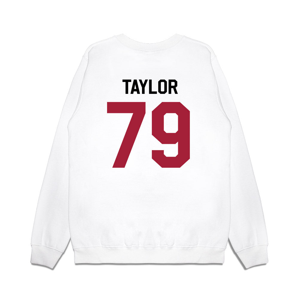 Oklahoma - NCAA Football : Jake Taylor - We're In Premium Crewneck Sweatshirt-1
