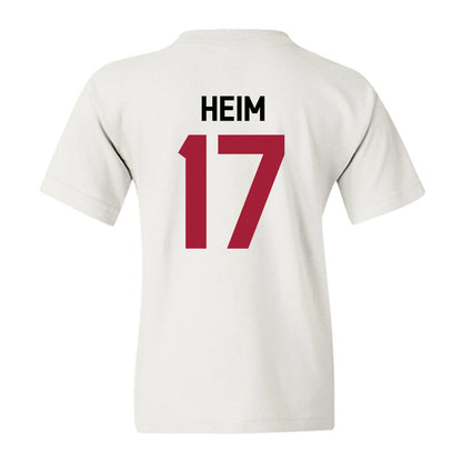 Oklahoma - NCAA Football : Taylor Heim - We're In Youth T-Shirt-1