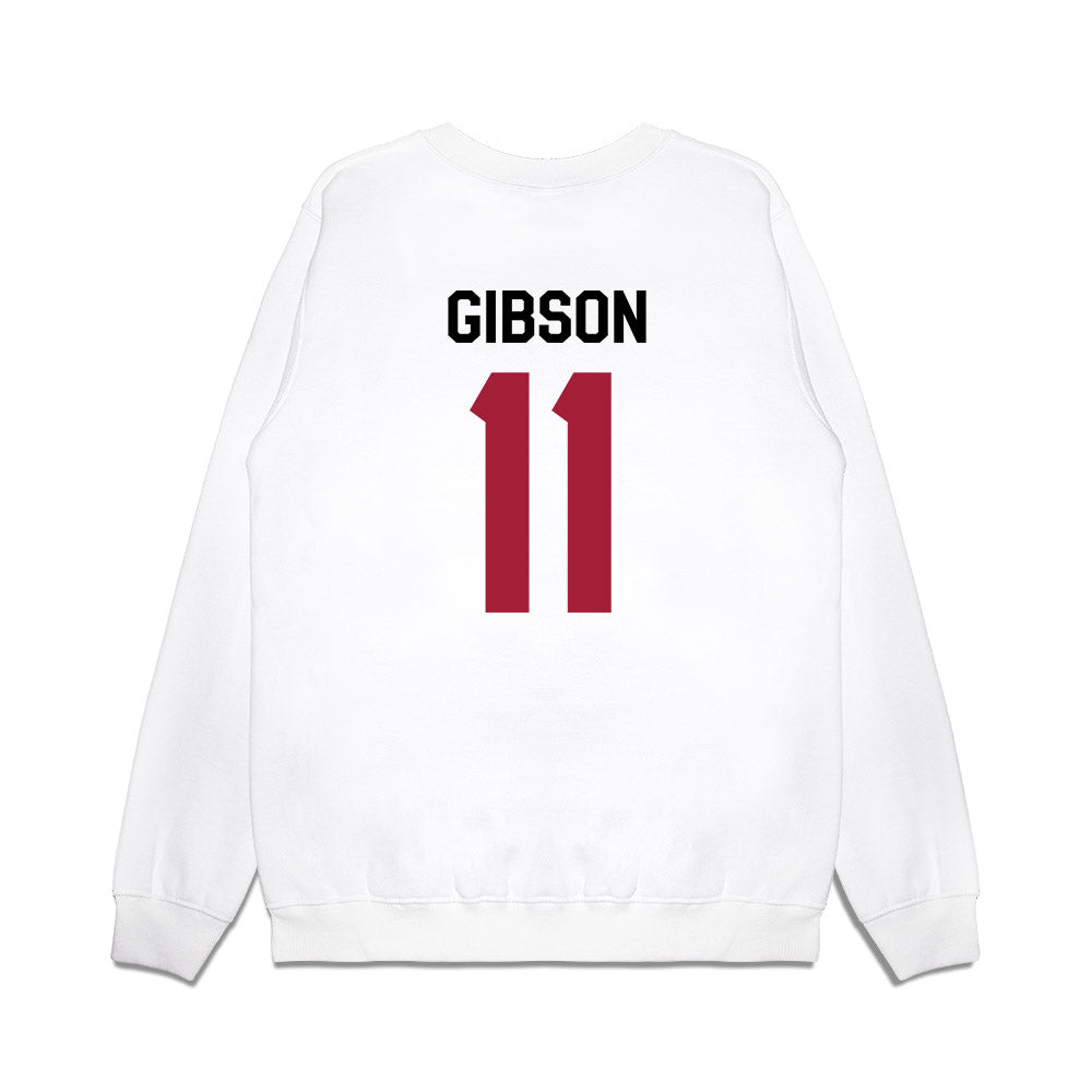 Oklahoma - NCAA Football : javonnie gibson - We're In Premium Crewneck Sweatshirt-1