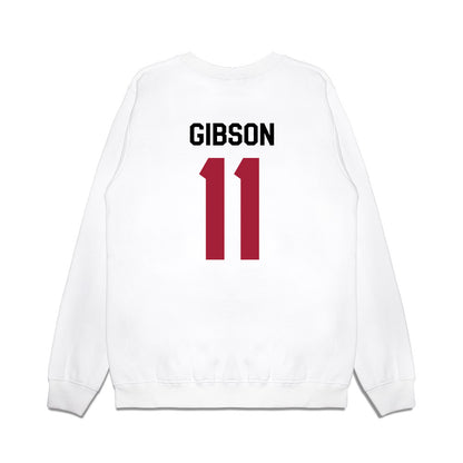 Oklahoma - NCAA Football : javonnie gibson - We're In Premium Crewneck Sweatshirt-1