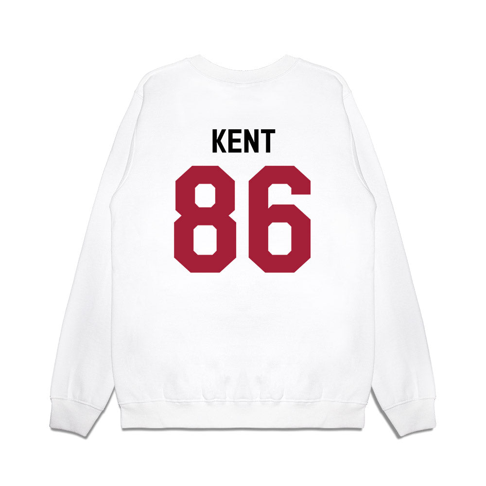 Oklahoma - NCAA Football : Carson Kent - We're In Premium Crewneck Sweatshirt-1