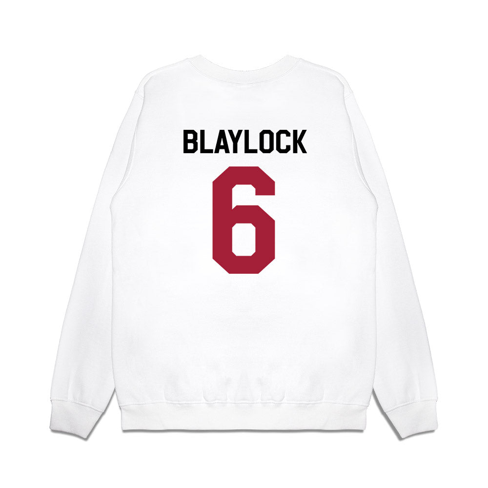 Oklahoma - NCAA Football : Tory Blaylock - We're In Premium Crewneck Sweatshirt-1