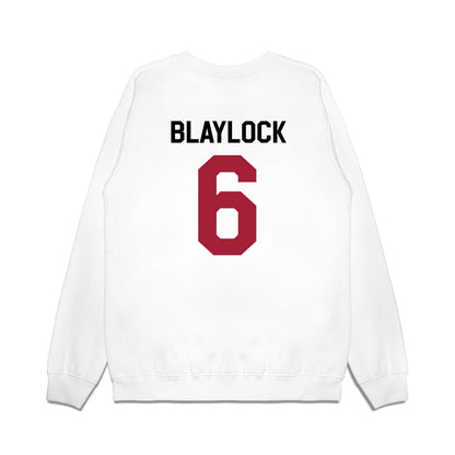 Oklahoma - NCAA Football : Tory Blaylock - We're In Premium Crewneck Sweatshirt-1