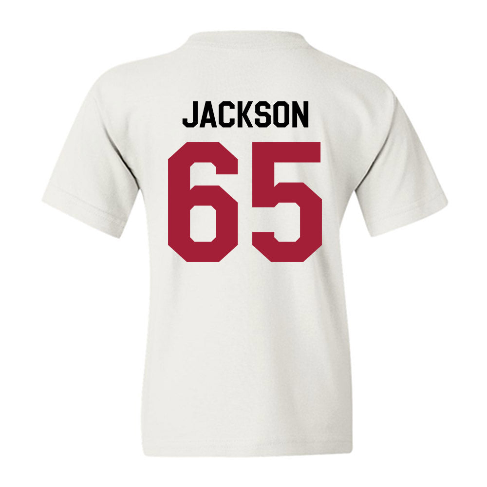 Oklahoma - NCAA Football : Jayden Jackson - We're In Youth T-Shirt-1