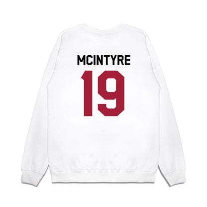 Oklahoma - NCAA Football : Kade McIntyre - We're In Premium Crewneck Sweatshirt-1