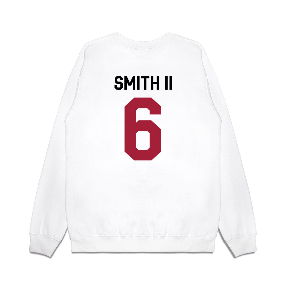Oklahoma - NCAA Football : Nigel Smith II - We're In Premium Crewneck Sweatshirt-1