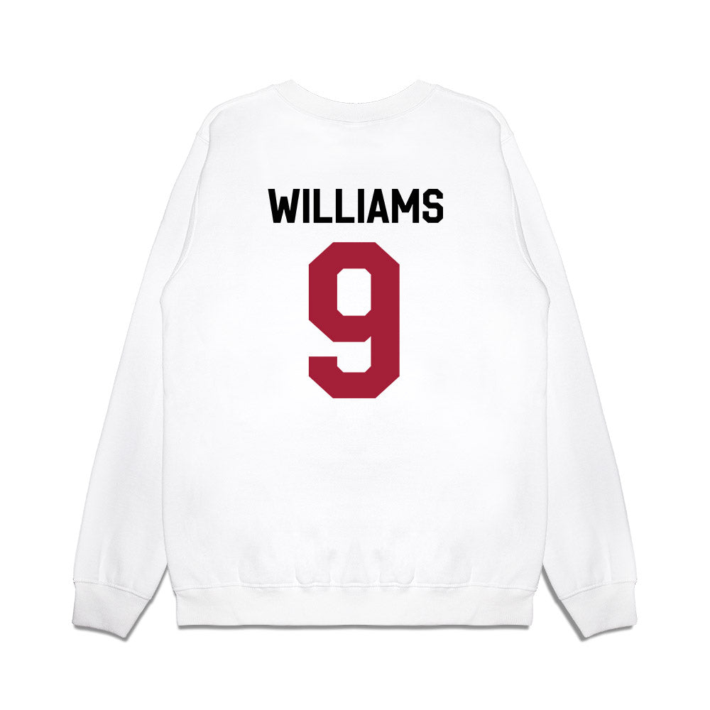 Oklahoma - NCAA Football : Gentry Williams - We're In Premium Crewneck Sweatshirt-1