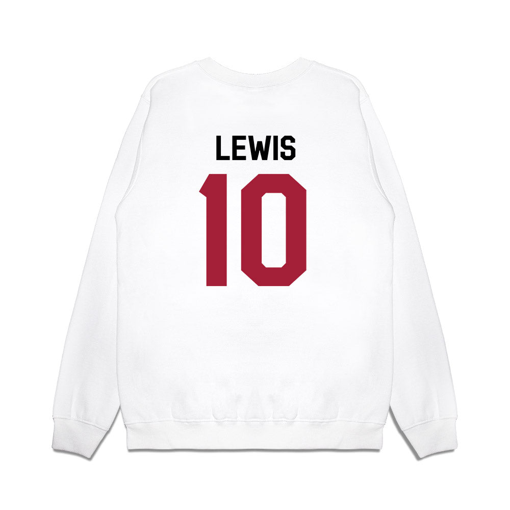 Oklahoma - NCAA Football : Kip Lewis - We're In Premium Crewneck Sweatshirt-1