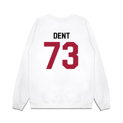 Oklahoma - NCAA Football : Isaiah Dent - We're In Premium Crewneck Sweatshirt-1