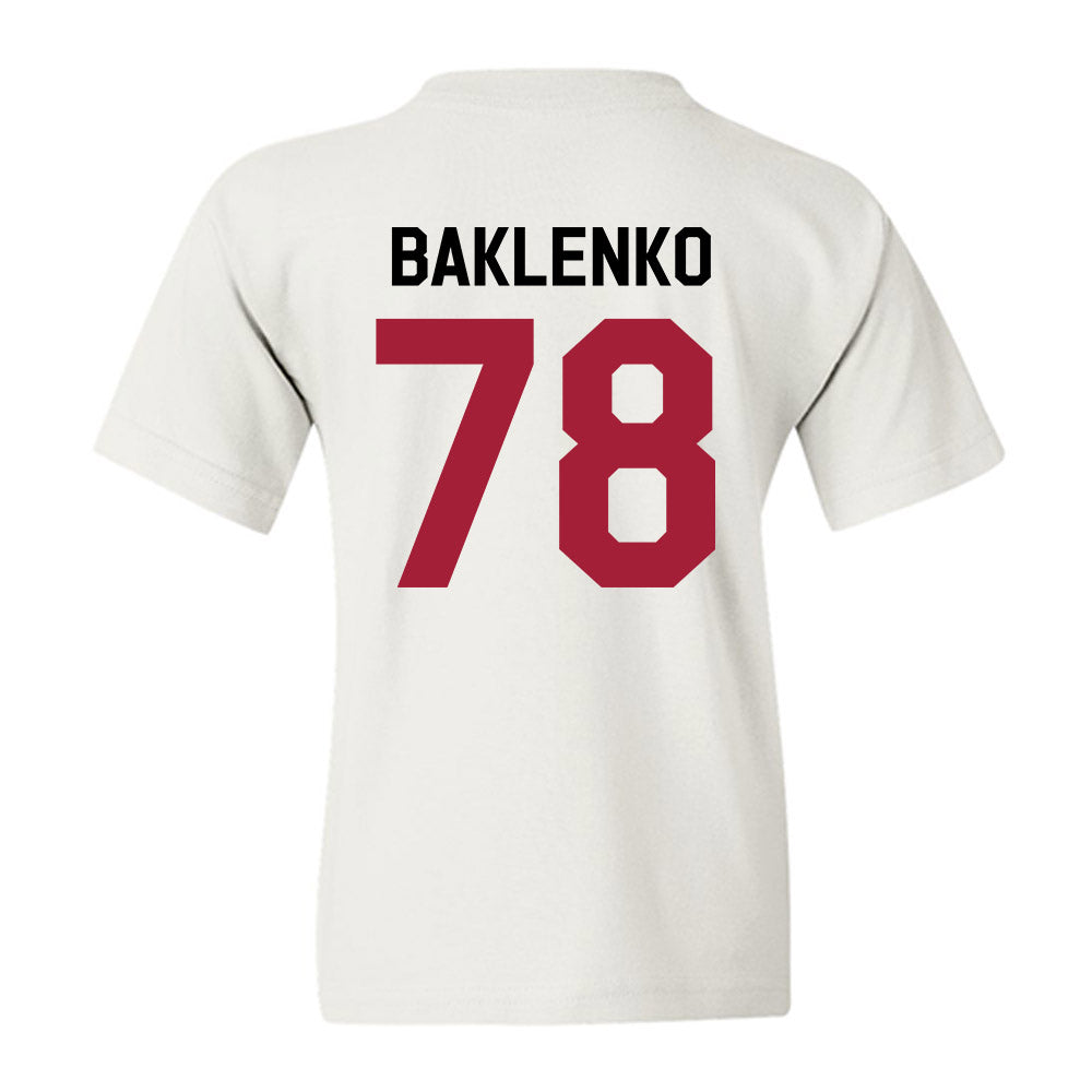 Oklahoma - NCAA Football : Luke Baklenko - We're In Youth T-Shirt-1