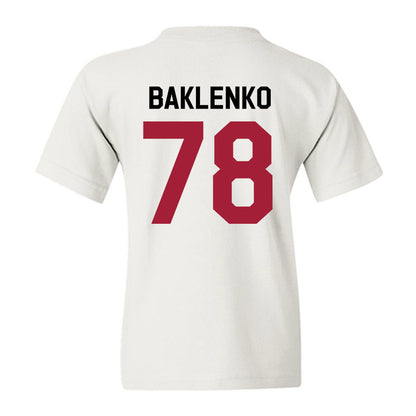 Oklahoma - NCAA Football : Luke Baklenko - We're In Youth T-Shirt-1