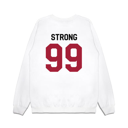 Oklahoma - NCAA Football : Markus Strong - We're In Premium Crewneck Sweatshirt-1