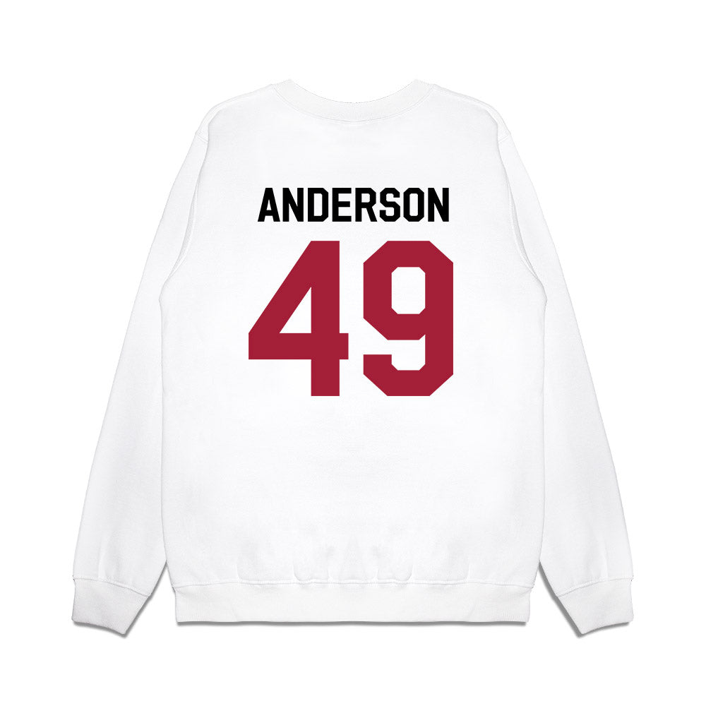 Oklahoma - NCAA Football : Ben Anderson - We're In Premium Crewneck Sweatshirt-1