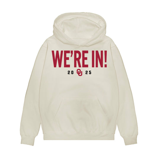 Oklahoma - NCAA Football : Carson Kent - We're In Premium Hooded Sweatshirt-0