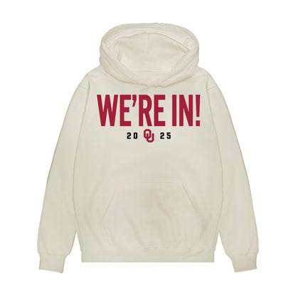 Oklahoma - NCAA Football : Taylor Wein - We're In Premium Hooded Sweatshirt-0