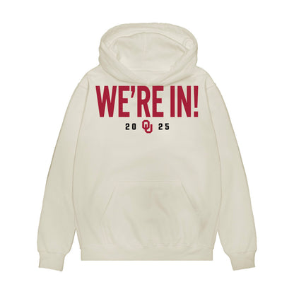 Oklahoma - NCAA Football : Jake Taylor - We're In Premium Hooded Sweatshirt-0