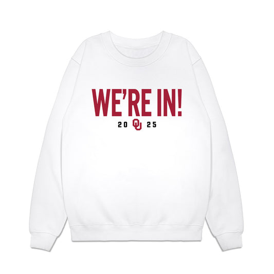 Oklahoma - NCAA Football : Prince Ijioma - We're In Premium Crewneck Sweatshirt-0