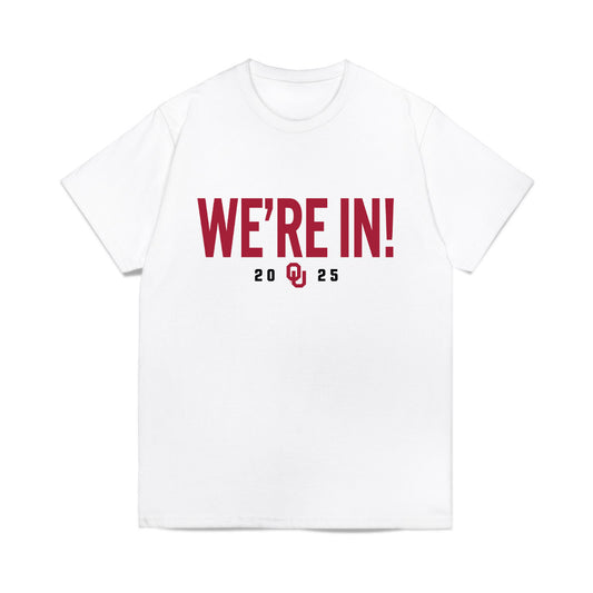 Oklahoma - NCAA Football : Brian Harris - We're In Comfort Colors T-Shirt-0