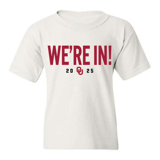 Oklahoma - NCAA Football : Eli Bowen - We're In Youth T-Shirt-0