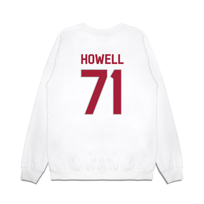 Alabama - NCAA Football : Jackson Howell - We're In Premium Crewneck Sweatshirt-1