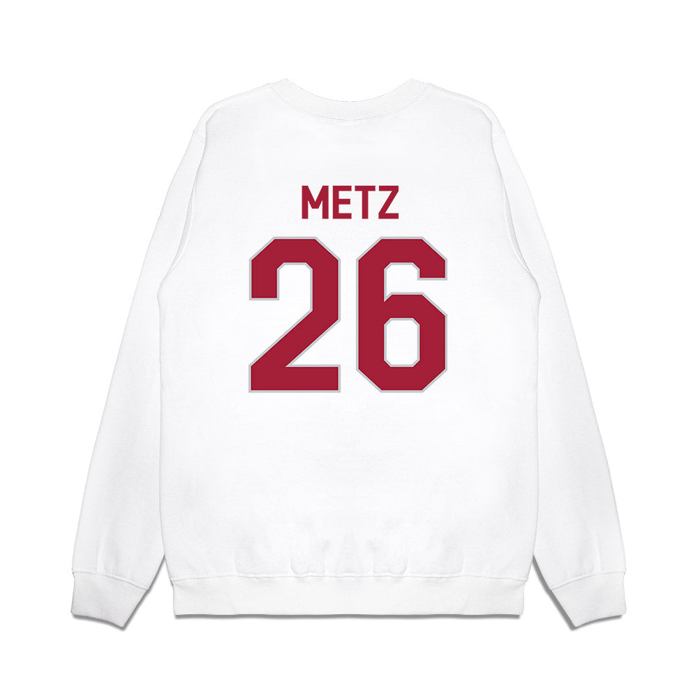 Alabama - NCAA Football : Luke Metz - We're In Premium Crewneck Sweatshirt-1