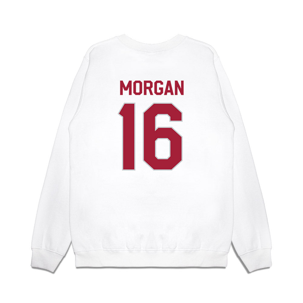 Alabama - NCAA Football : Red Morgan - We're In Premium Crewneck Sweatshirt-1
