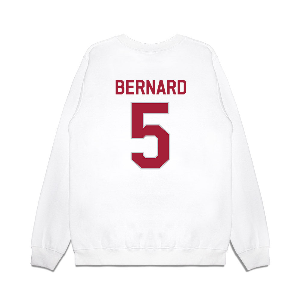 Alabama - NCAA Football : Germie Bernard - We're In Premium Crewneck Sweatshirt-1