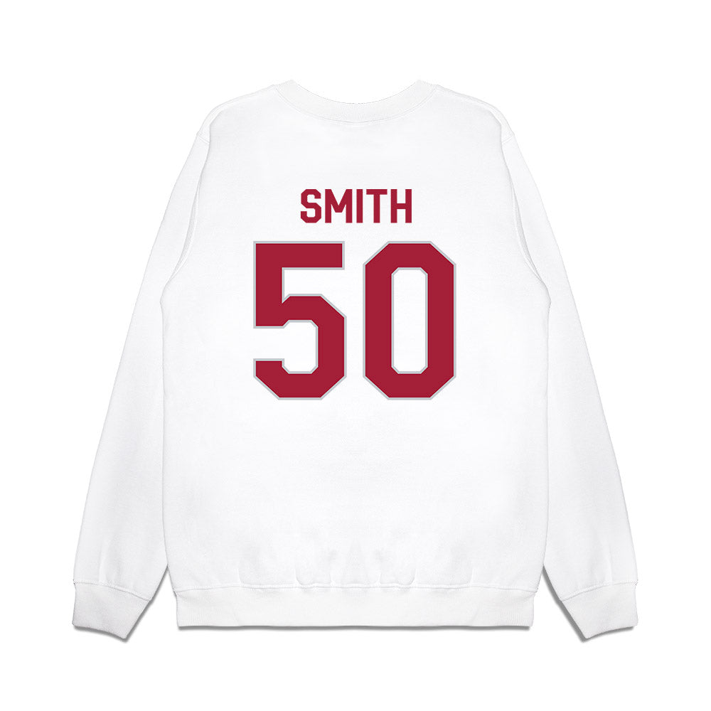 Alabama - NCAA Football : Tim Smith - We're In Premium Crewneck Sweatshirt-1