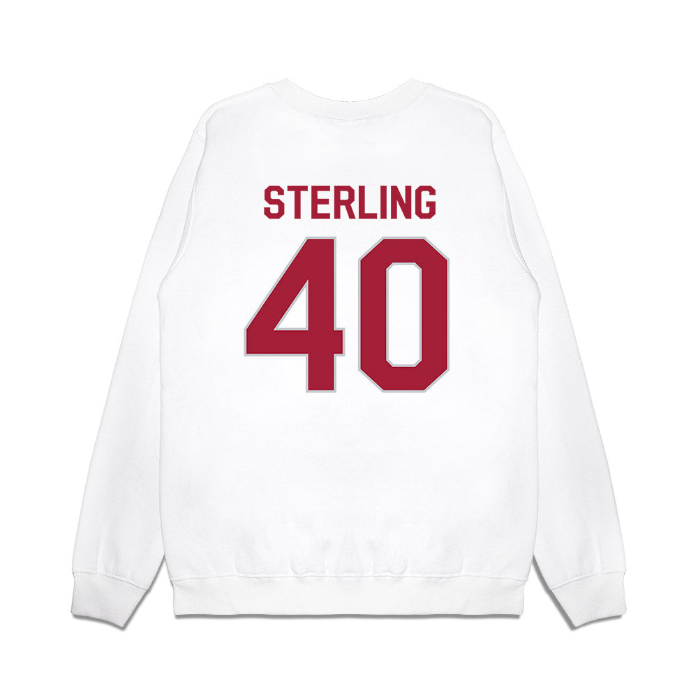 Alabama - NCAA Football : Dixon Sterling - We're In Premium Crewneck Sweatshirt-1