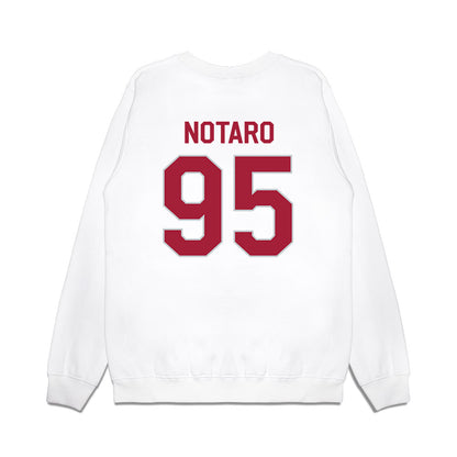Alabama - NCAA Football : Peter Notaro - We're In Premium Crewneck Sweatshirt-1