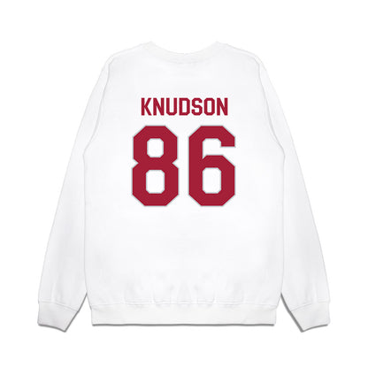 Alabama - NCAA Football : Peter Knudson - We're In Premium Crewneck Sweatshirt-1