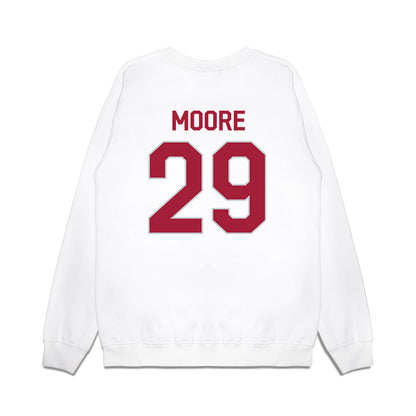 Alabama - NCAA Football : Ayden Moore - We're In Premium Crewneck Sweatshirt-1