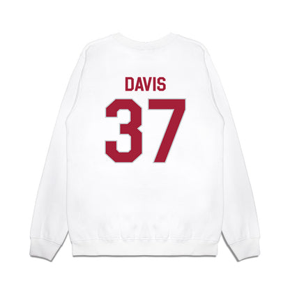 Alabama - NCAA Football : Cole Davis - We're In Premium Crewneck Sweatshirt-1