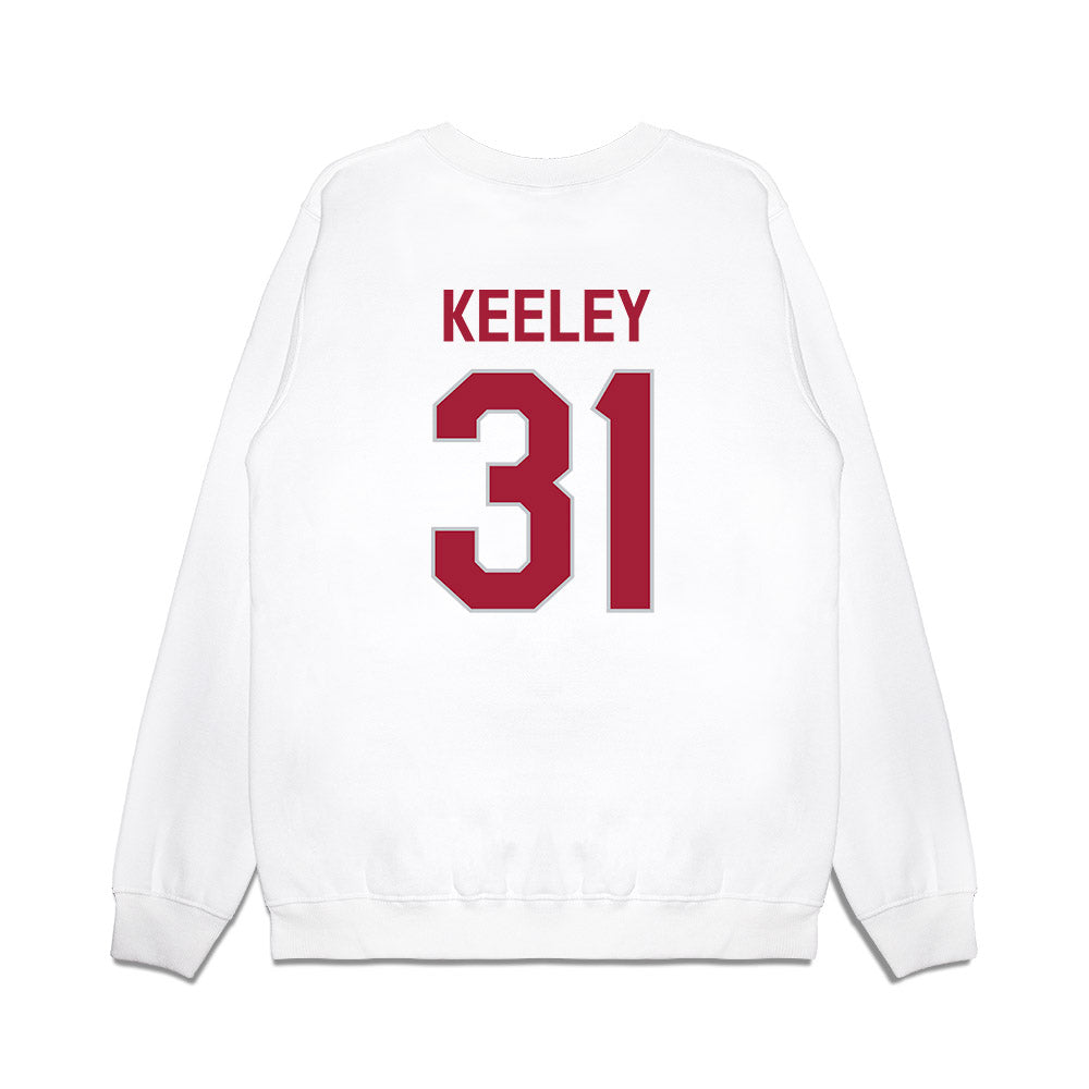 Alabama - NCAA Football : Keon Keeley - We're In Premium Crewneck Sweatshirt-1