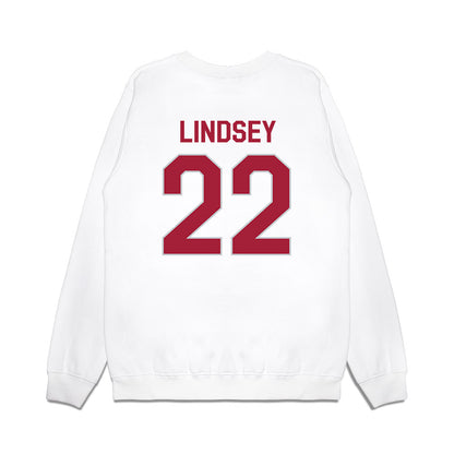 Alabama - NCAA Football : Jay Lindsey - We're In Premium Crewneck Sweatshirt-1