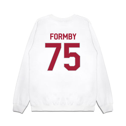 Alabama - NCAA Football : Wilkin Formby - We're In Premium Crewneck Sweatshirt-1