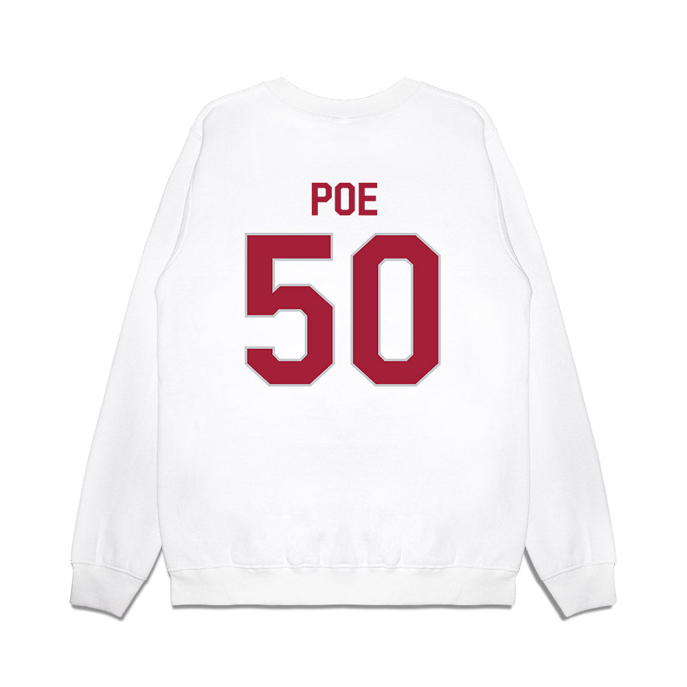 Alabama - NCAA Football : Casey Poe - We're In Premium Crewneck Sweatshirt-1