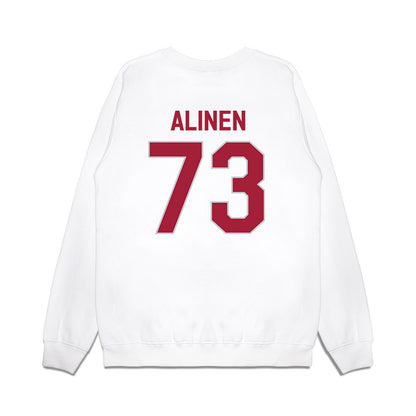 Alabama - NCAA Football : Olaus Alinen - We're In Premium Crewneck Sweatshirt-1