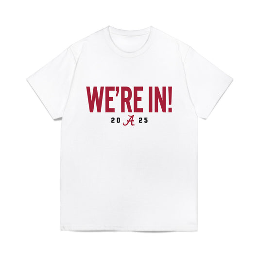 Alabama - NCAA Football : Ayden Moore - We're In Comfort Colors T-Shirt-0