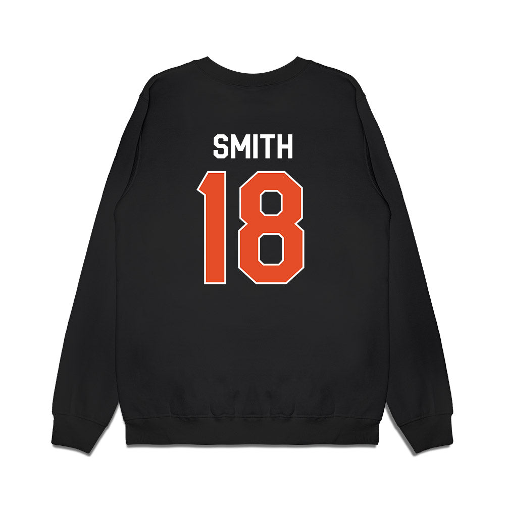 Miami - NCAA Football : Nikao Smith - We're In Premium Crewneck Sweatshirt-1