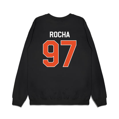 Miami - NCAA Football : Will Rocha - We're In Premium Crewneck Sweatshirt-1