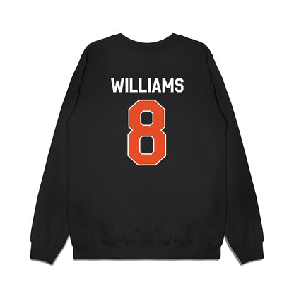 Miami - NCAA Football : Emory Williams - We're In Premium Crewneck Sweatshirt-1