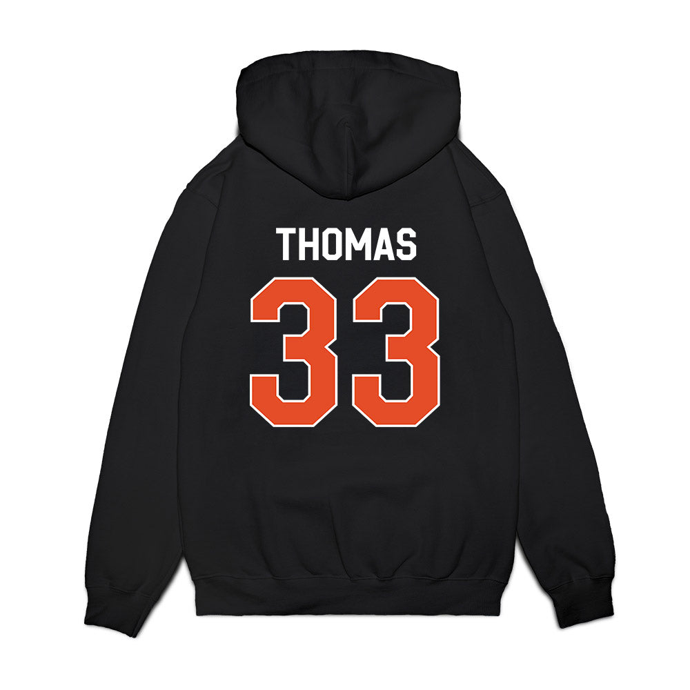 Miami - NCAA Football : Nick Thomas - We're In Premium Hooded Sweatshirt-1