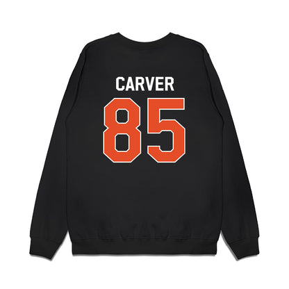 Miami - NCAA Football : Jackson Carver - We're In Premium Crewneck Sweatshirt-1