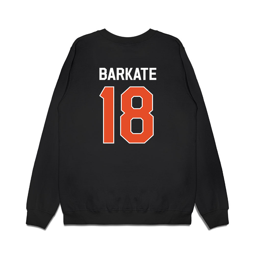 Miami - NCAA Football : Cooper Barkate - We're In Premium Crewneck Sweatshirt-1