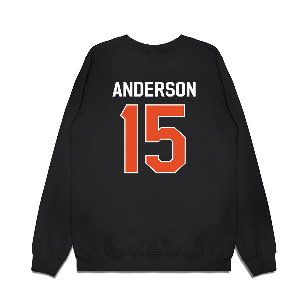 Miami - NCAA Football : Judd Anderson - We're In Premium Crewneck Sweatshirt-1