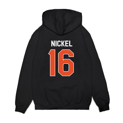 Miami - NCAA Football : Luke Nickel - We're In Premium Hooded Sweatshirt-1