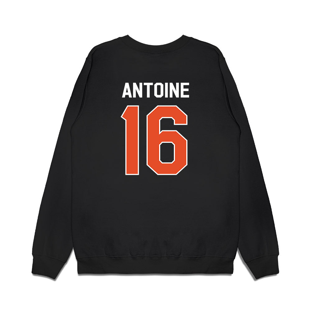 Miami - NCAA Football : Jaboree Antoine - We're In Premium Crewneck Sweatshirt-1