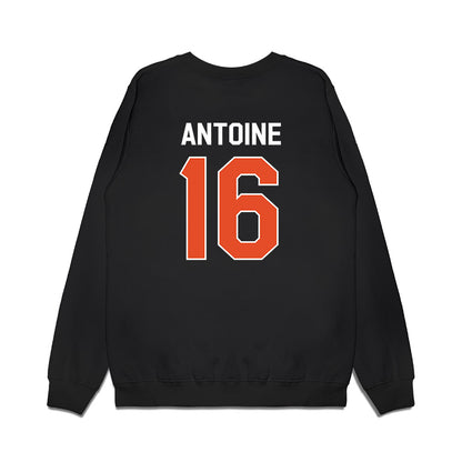 Miami - NCAA Football : Jaboree Antoine - We're In Premium Crewneck Sweatshirt-1