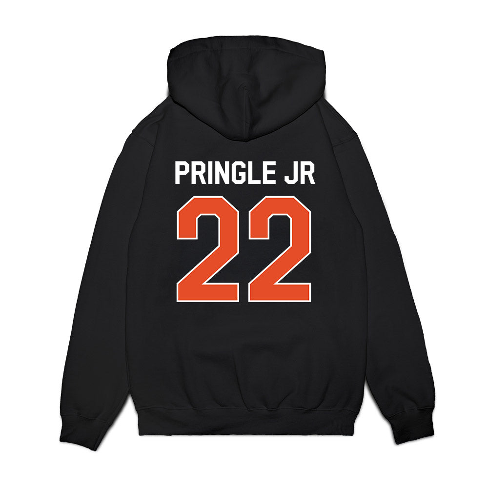 Miami - NCAA Football : Girard Pringle Jr - We're In Premium Hooded Sweatshirt-1